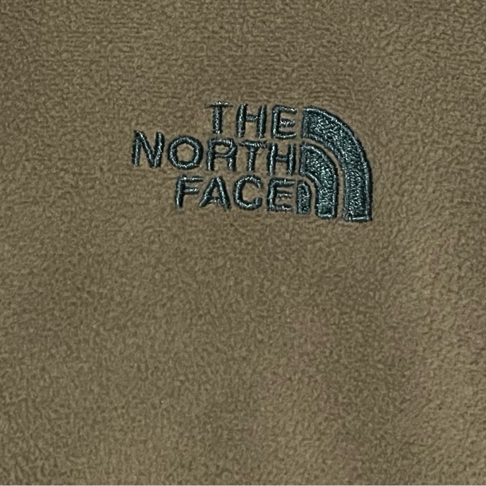 The North Face Men’s KhakiGreen Polartec Classic Fleece Pullover Sweatshirt XXXL - Picture 4 of 7